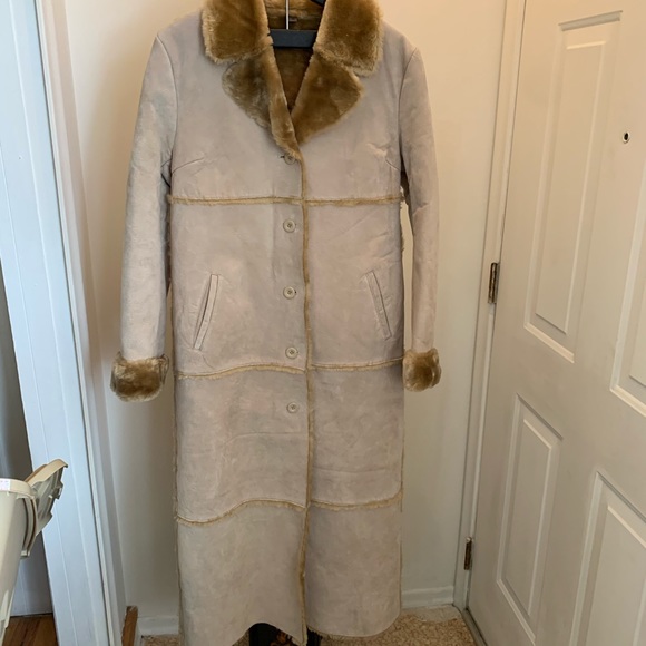 Brandon Thomas Jackets & Blazers - Brandon Thomas Leather fur coat